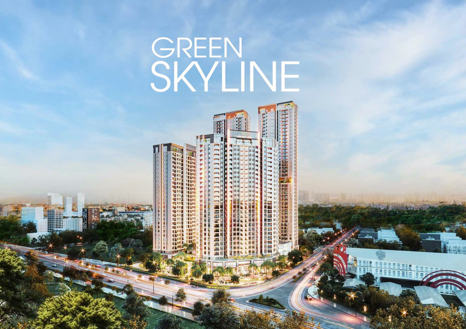 Phối Cảnh Green Skyline