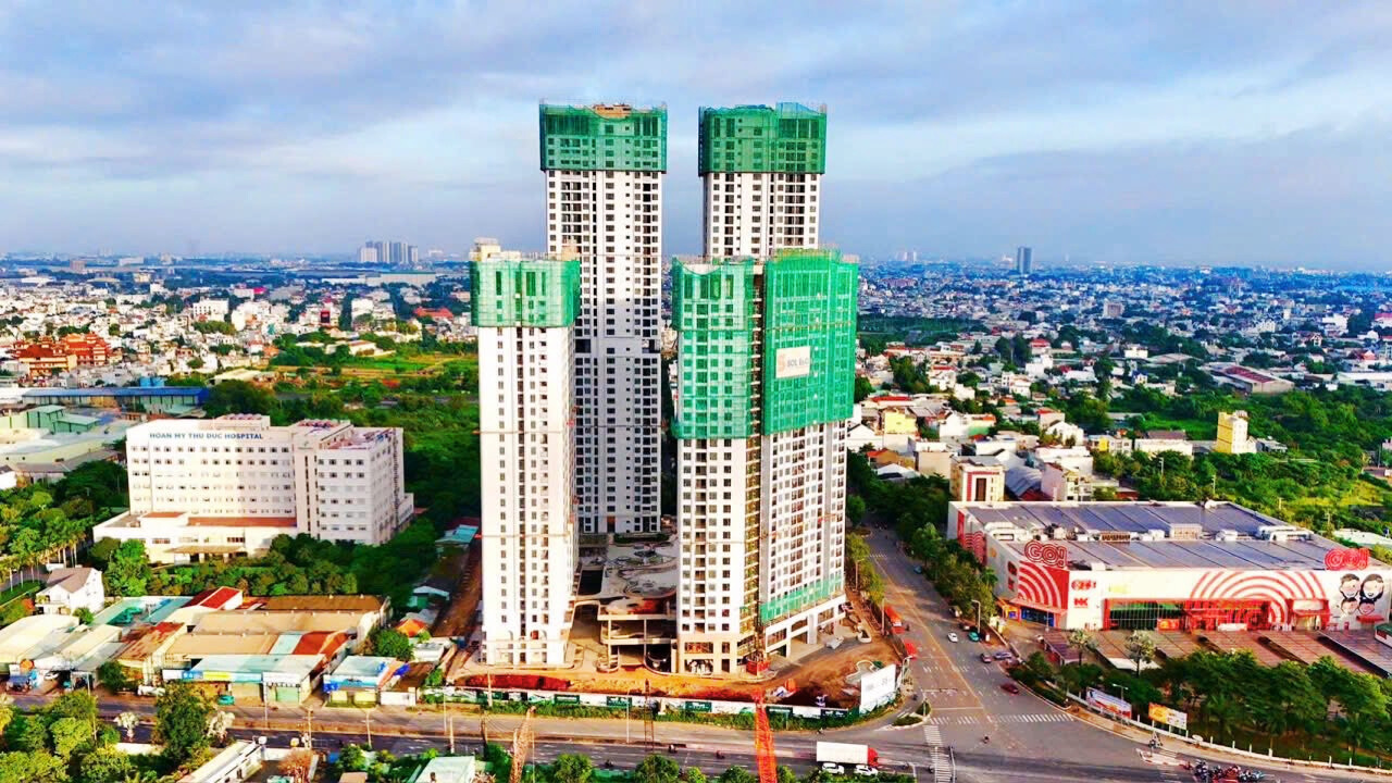 Tiến độ Green Skyline (1)