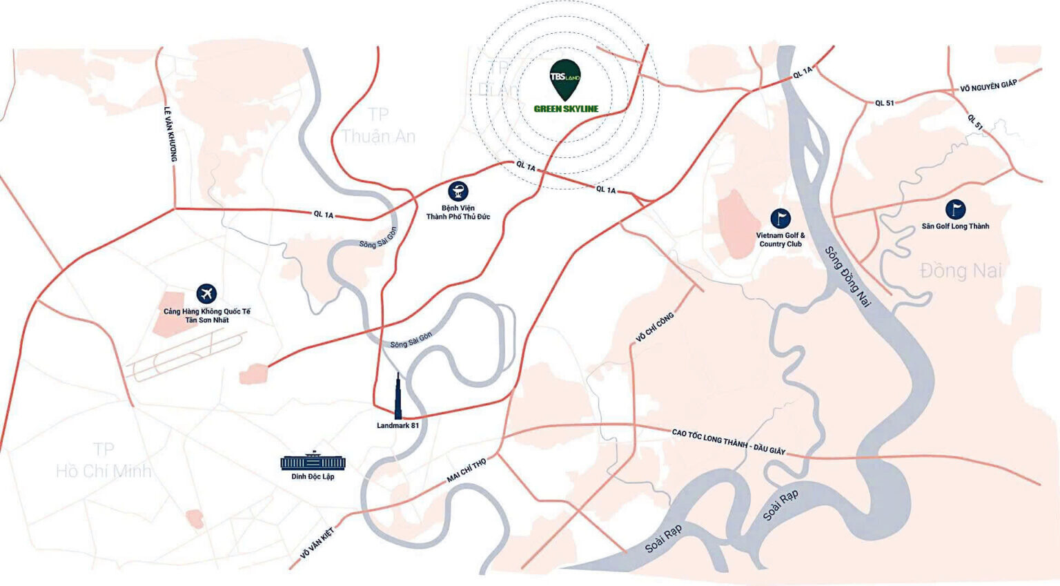 Vị Trí Tiềm Năng Green Skyline